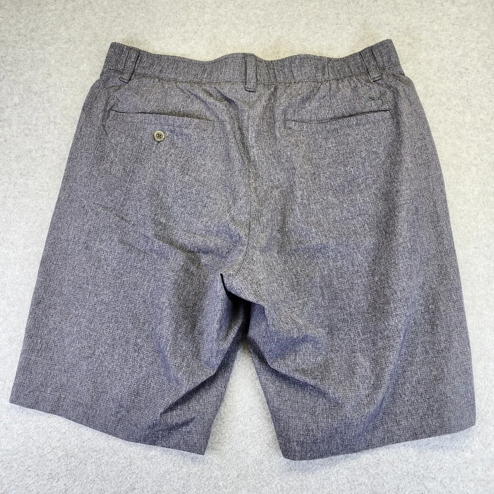 Under Armour Match Play Vented Golf Shorts Gray Mens 36 Performance